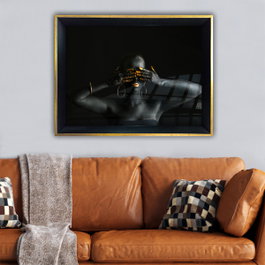 Wallity Cuadro Decorativo Enmarcado Multicolor 35 x 45 cm